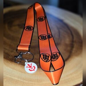 Dragon Ball Z Orange Lanyard